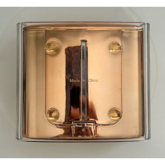 Post-It Pop-Up Note Dispenser Rose Gold & Clear Acrylic - Picture 5 of 8